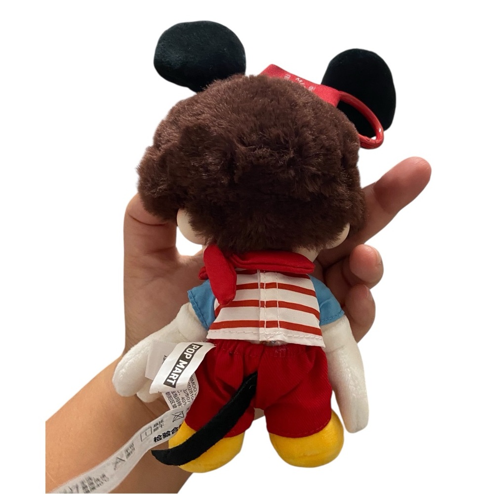 Pop Mart Dimoo Mickey Mouse Adorable Plush Toy with Red and Yellow Outfit - Picture 10 of 10